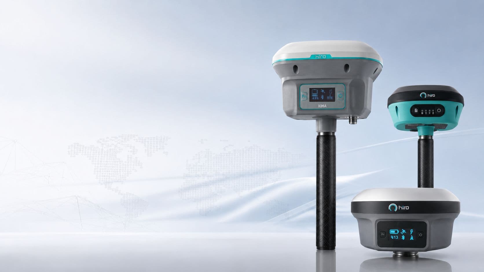 گیرنده‌های نقشه‌برداری GNSS و RTK