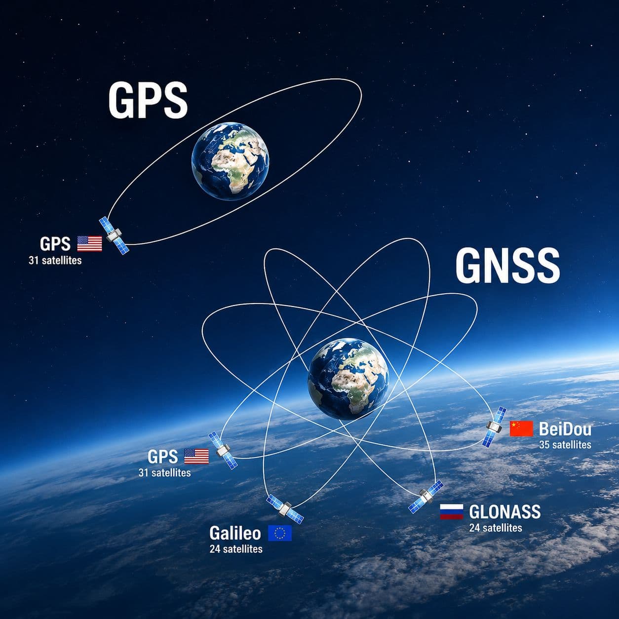 معرفی انواع گیرنده های نقشه برداری و گیرنده‌های GNSS