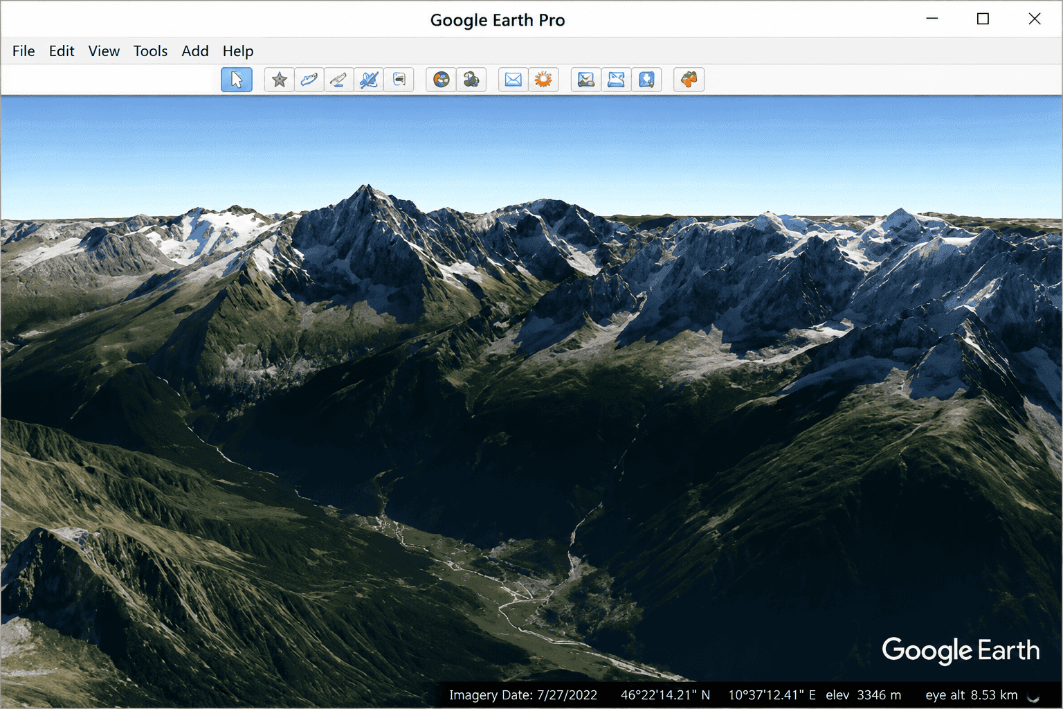 توپوگرافی در Google Earth: دانلود نقشه‌های توپوگرافی و خروجی گرفتن