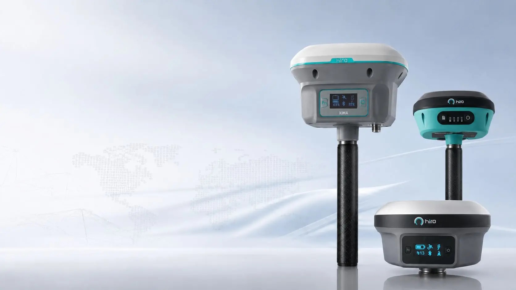 گیرنده‌های نقشه‌برداری GNSS و RTK